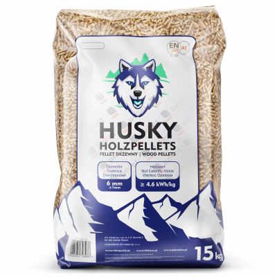 Husky Holzpellets ENplus® A1 mit Lieferung per Sattelzug