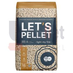 Holzpellet Let's Pellet ENplus® mit Lieferung per Sattelzug